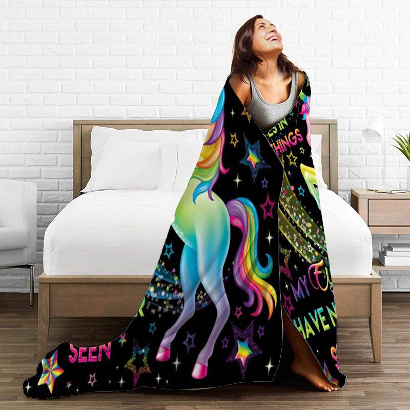 Tištěná deka Pohodlná Měkká Pohovka Hovorová deka