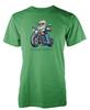 Bnwt Grumpy Tattooed Old Biker Motorbike Novelty Unique TShirt Adult Kids