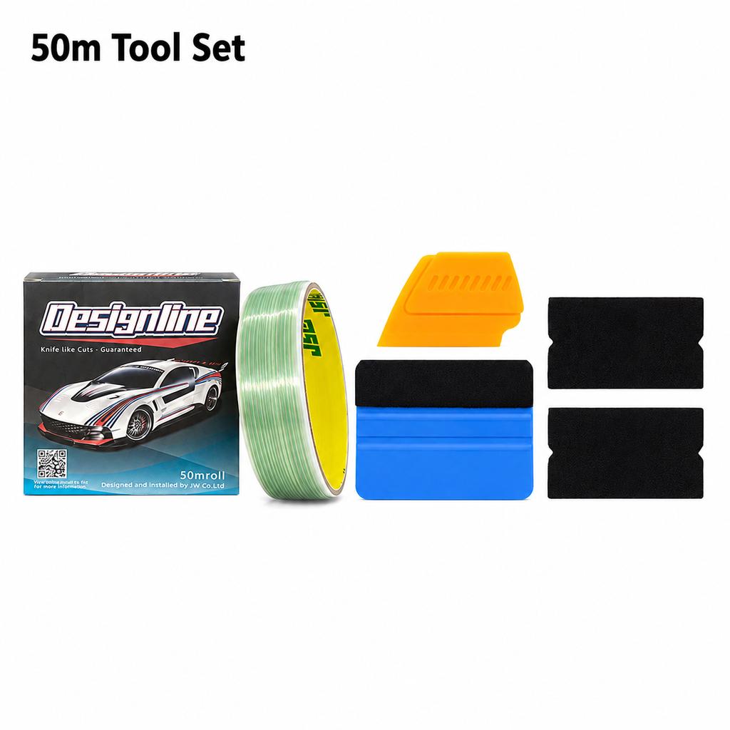 5/10/50M Vinyl Wrap Car Stickers Knifeless Tape Design Line Car Film Wrapping Cutting Tape Knife Car Styling Tool Accessories