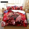 3D Print Fashion Kawaii Nakiri Ayame Bedding Set Boys Girls Twin Queen Full Size Duvet Cover Pillowcase Bed Adult Bedroom