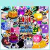 Set Vibrant și Durabil de Stickere Blox Fruits Pentru Decor Personalizat