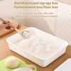 Rapid Fermentation Dough Box Featuring PE Materials for Optimal Result Clear Designs and Airtights Seal Domestic