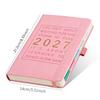 2027 Diary A5 English Calendar Schedule Book Personalized School Weekly Planner Notebook Business Style with Gift Box