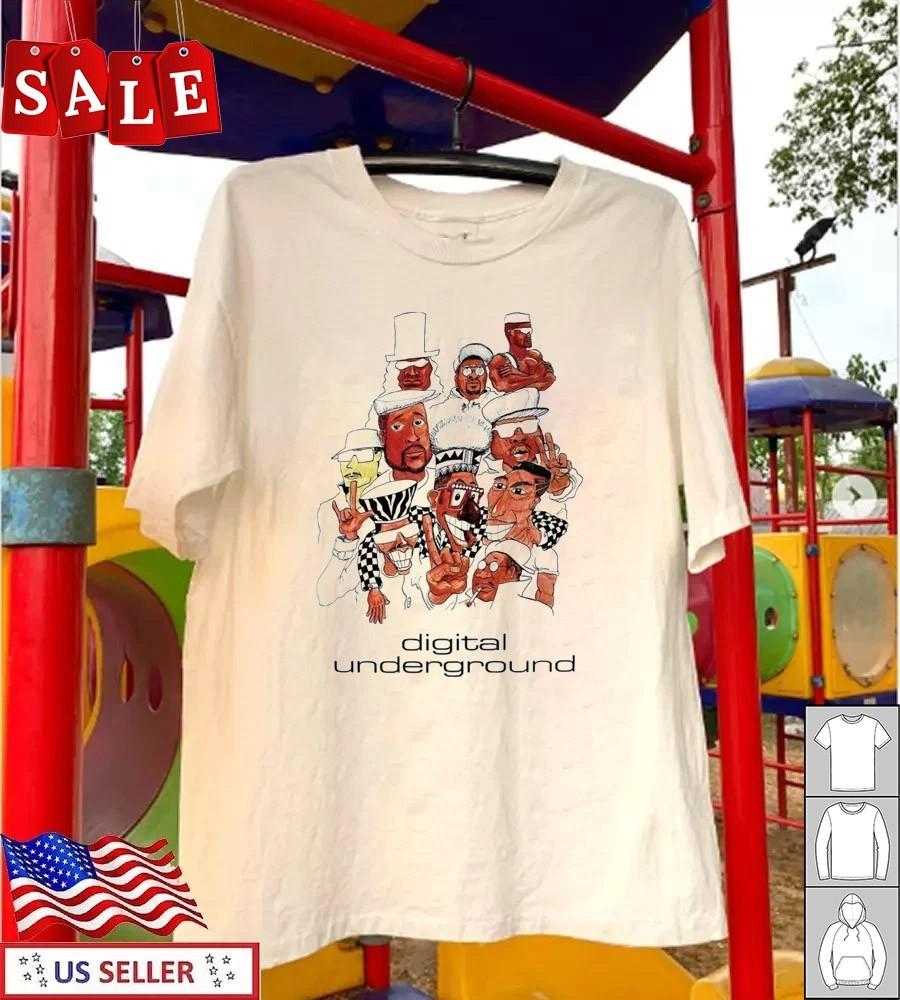

New Popular Digital Underground Gift For Fans Unisex S5XL Shirt WE782 Unisex T-Shirt M