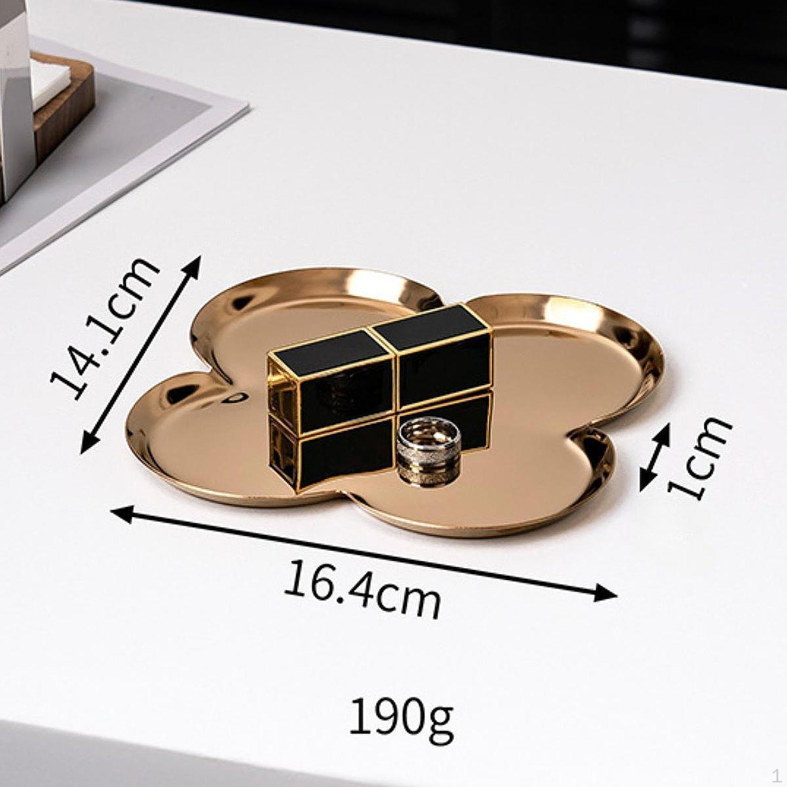 

Поднос для посуды Декоративная тарелка в форме цветка для хранения Настольный держатель для ювелирных изделий для сережек