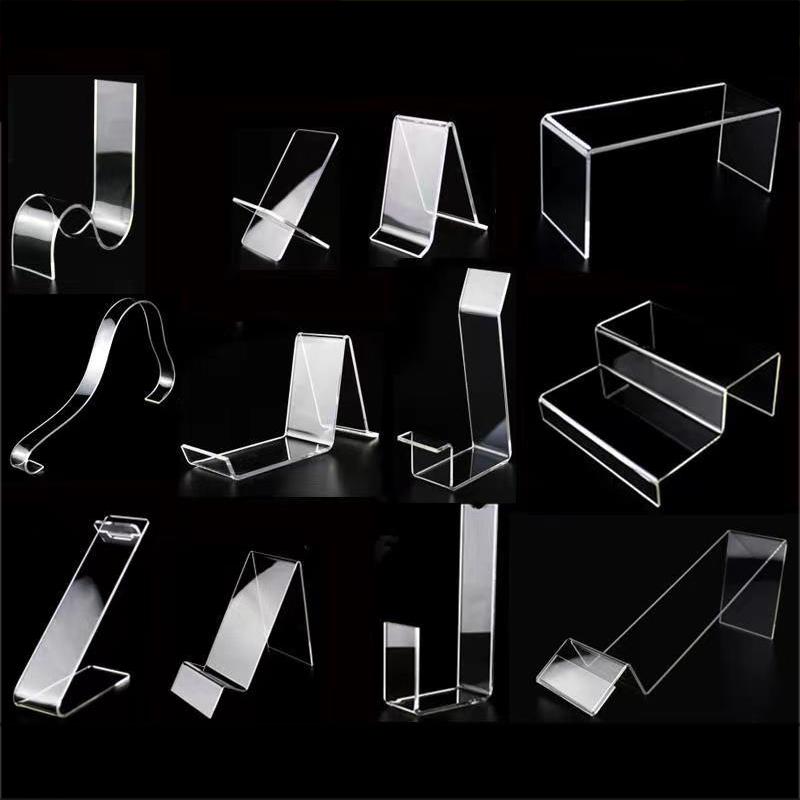U Shape Acrylic Shoe Display Stand Shoe Holder Shoe Store Display Riser Stand High Heel Sandal Display Home Shoe Storage Rack