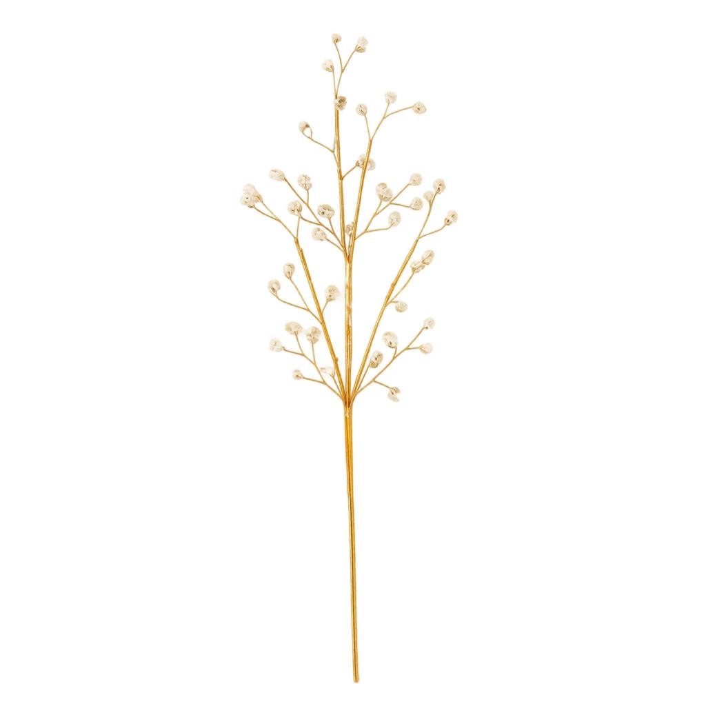 Christmas Tree Decorative Branch Pick Drop Shape Ornament for Holiday Scene Decor