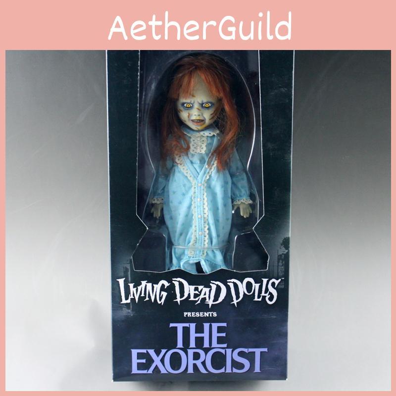 10-Zoll Exorzist Orcist Handwerksmodell Figur Cartoon-Stil PVC-Material