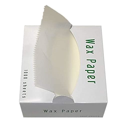 San-ai Wax Paper (Sabawrap), Made In Japan, White, 1,000 Sheets (Small Box), Paraffin Paper, Comes In a Pop-Up Case for Easy One-Hand Removal [Size of