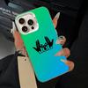 Rap Noun-J-Julien -Mari- Jul  Phone Case For iPhone 11 12 13 14 15 16Pro Max Plus white Sliver  Phone Cover
