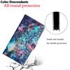 Painted Leather Case for Redmi Note 10 10S 11 11S Pro 5G 10C 8T Flip Wallet Card Slot Holder Phone Book Cover Flower Cat