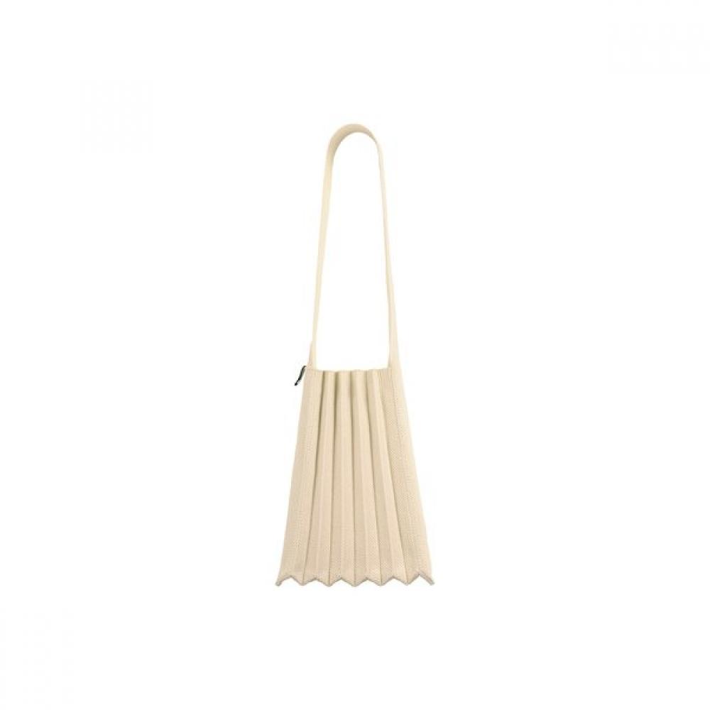 Pleatsmama Light Shoulder Bag Ivory