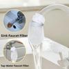 10/50 Stuks Universeel Kraanfilter Katoen Anti-spat Verdikt Kraanfilter met T-riempje Kraanwater Filterzak