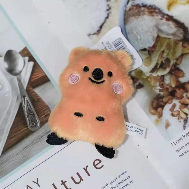 Koala Käse Plüsch Schlüsselanhänger mit weicher Baumwollfüllung für Kinder Sammler