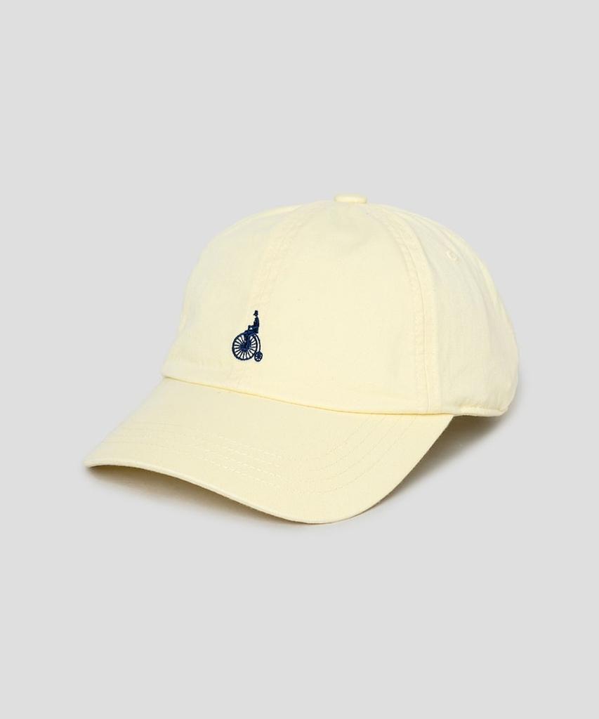 Binpolaegseseoli Cotton Twill Logo Washed Ball Cap - Yellow