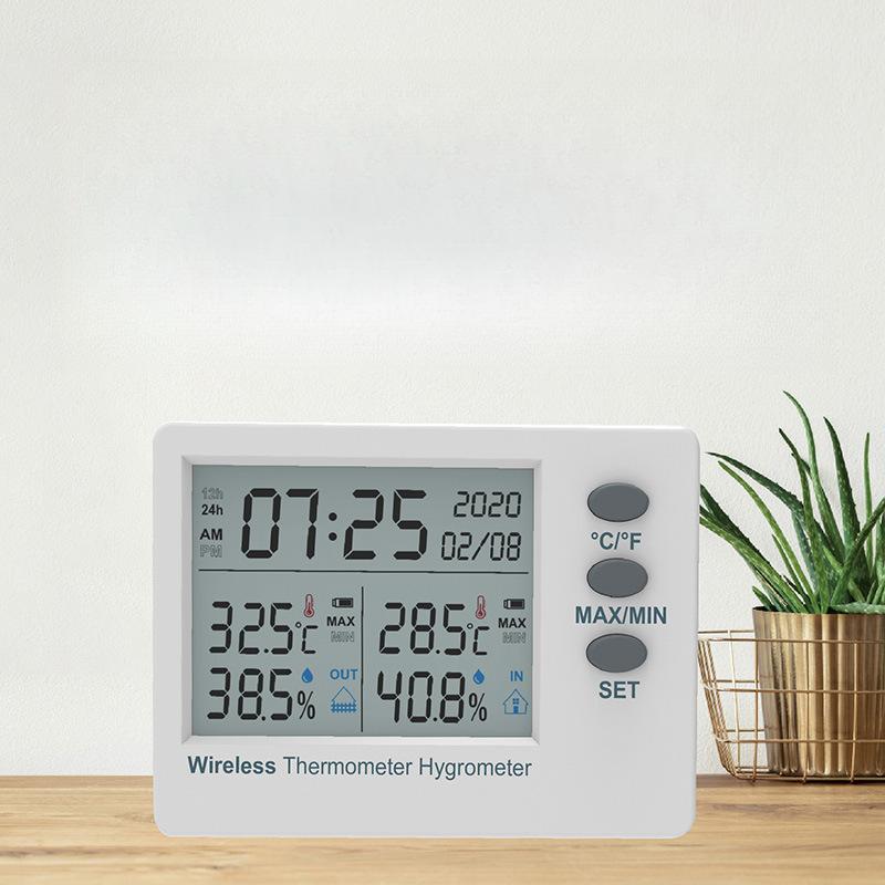 Refrigerator Thermometer For VERSATILE Temperature Monitoring Wireless Thermometer: Accurate IndoorOutdoor Temperature Monitor