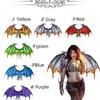 Adult Dragon Wing Costume Foldable Dragon Wing Adult Halloween Dragon Cosplay Costume for Women Men Halloween Dress Up