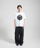 THANKS MESSIA Rib Cd Tshirt-White