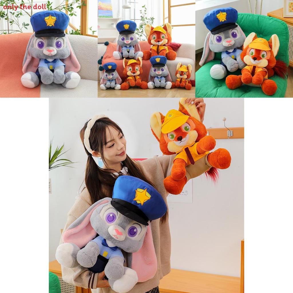 Animal Plush Toy Judy Nick Zootopia Soft Pillow For Kids And Girls