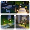 D2 Solar Lamp Post Light Solar Pathway Light Outdoor Vintage Solar Powered Landscape Lighting Driveway Patio Garden Lawn Decor