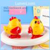 Cartoon Chick Kids Wind Up Toy For Early Childhood Sensory And Growth Cognitive
