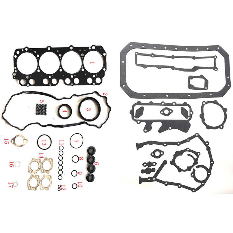 N04C N04C-UL N04C-UQ N04C-UP For TOYOTA DYNA Platform/Chassis Metal Full Set Diesel Engine Rebuild kit Engine Gasket Mechanging