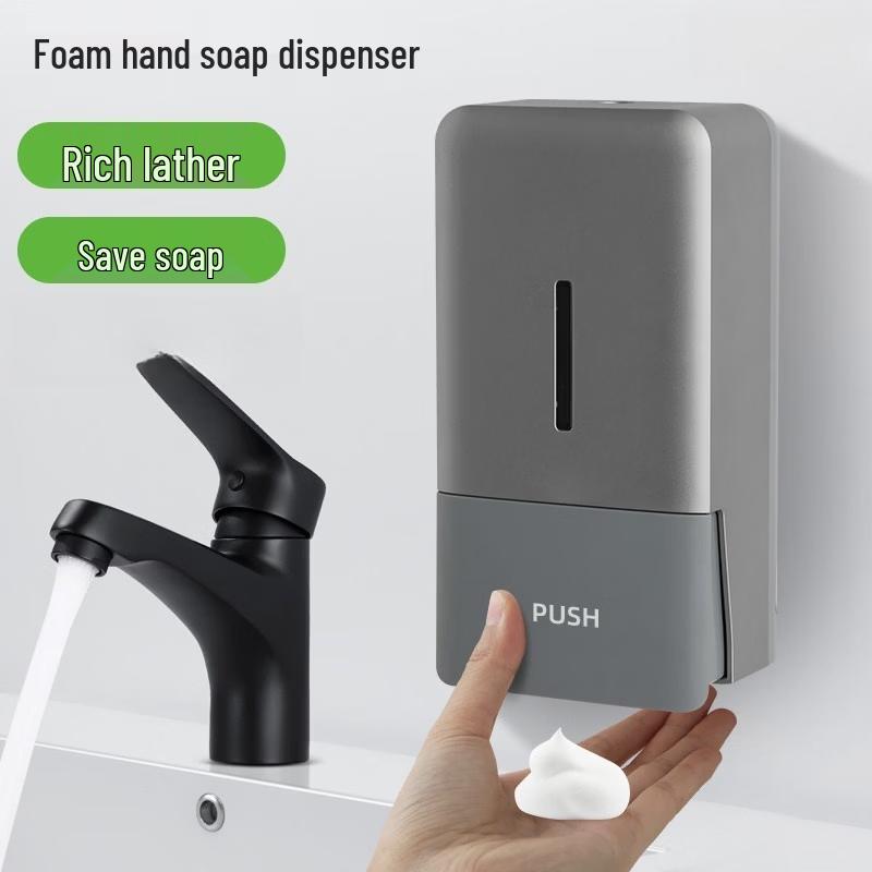 TLXT Wall-Mounted Manual Press Foam Soap Dispenser