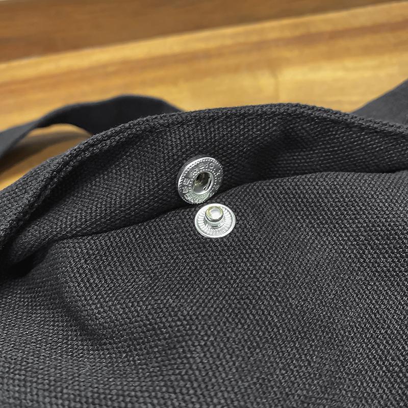 Canvas Chest Bag Women's Lightweight Riding Small Backpack Men's Large-Face Crossbody Small Bag