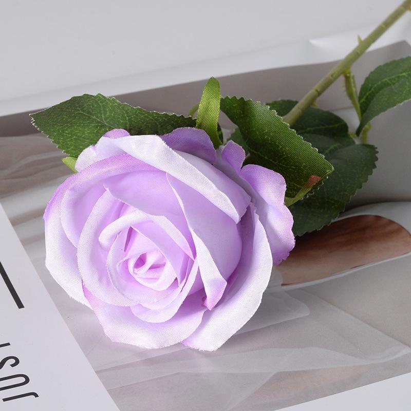 Artificial Silk Rose Bouquet for Wedding and Home Decoration