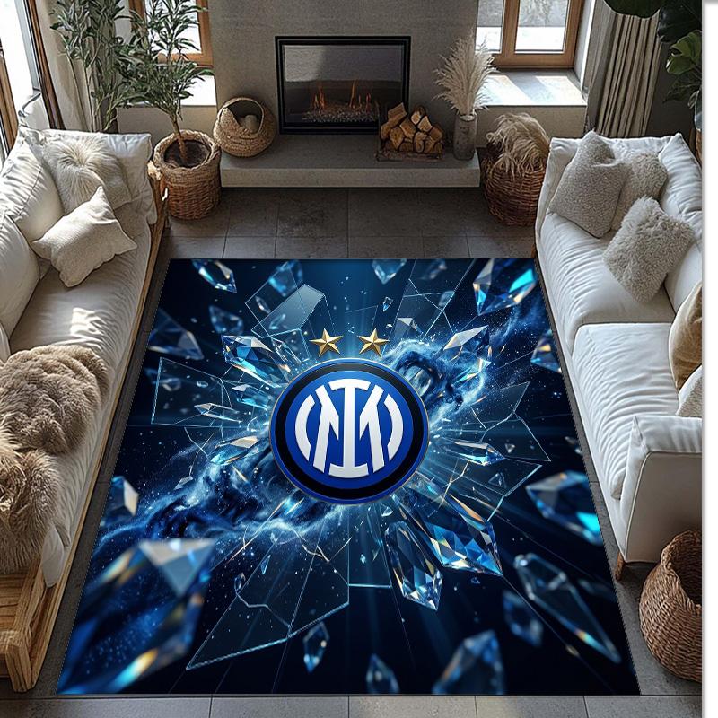 Borussia Dortmund Printed Flannel Area Rug Non Slip Soft Polyester Floor Carpet Indoor Decor Mat for Bedroom Living Room Sofa