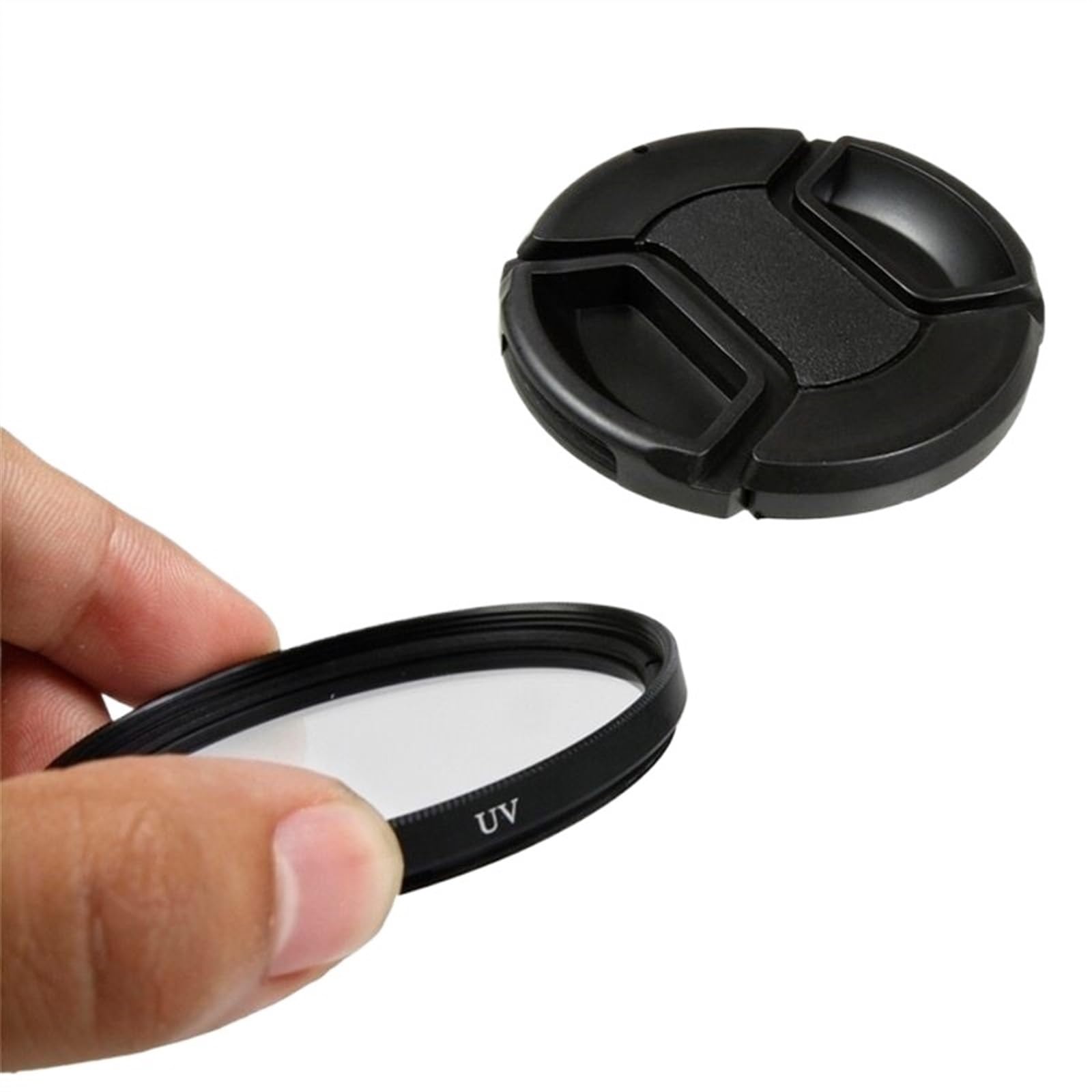 

2 in 1 58mm UV Filter + Lens Cap for Sony, Nikon, Canon for EOS 400D 550D 500D 600D 1100D 450D 350D 70D 60D 700D 650D Camera