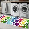 Cartoon Colorful Rainbow Heart Print Runner Rug Non-Slip Floor Mat for  Room Hallway Bedroom Cute Valentine Home Decor