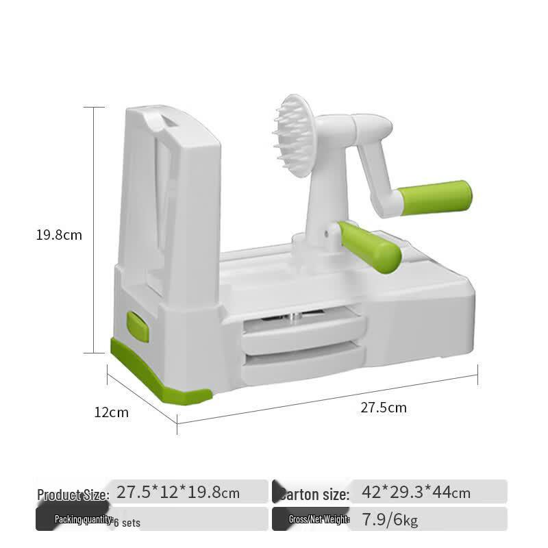 

Smile Mom Manual Vegetable Spiralizer