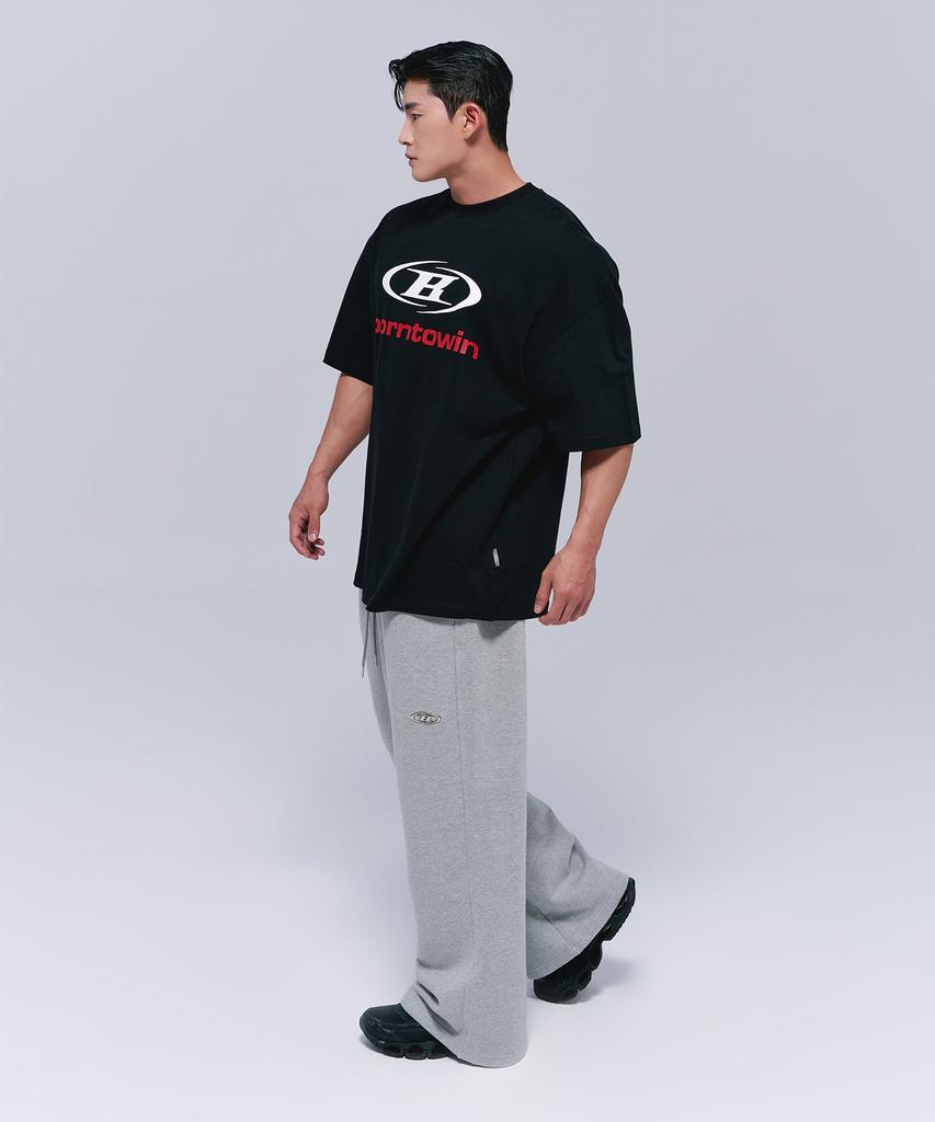 BORN TO WIN Symbol B Logo T-Shirts [Black]