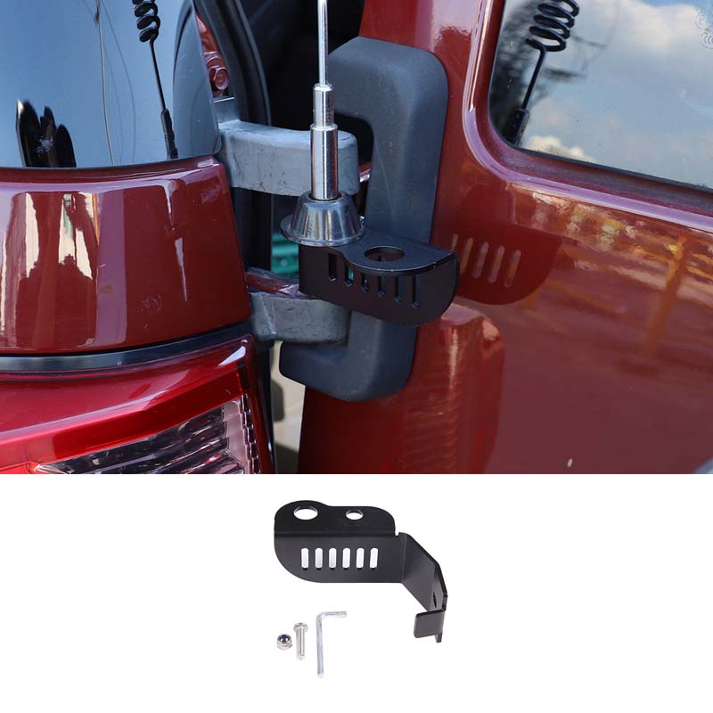 For Toyota FJ Cruiser 2007-2026 Aluminium alloy Car Tailgate Hinge Flagpole Spotlight Antenna Bracket Off-Road Car Accessories