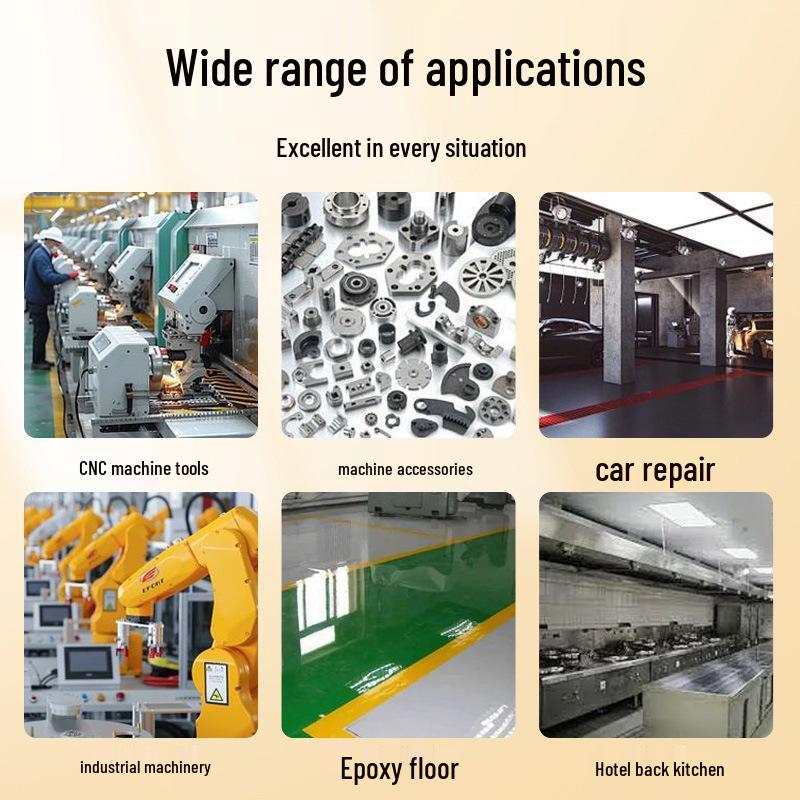 Industrial Heavy-Duty Oil Stain Remover and Degreaser for Machine Tools