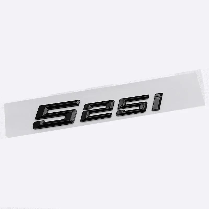 ABS Auto Sticker Letters Decal for BMW 525i 525Li 520d 530i 530Li 530e Logo Embleem Badge