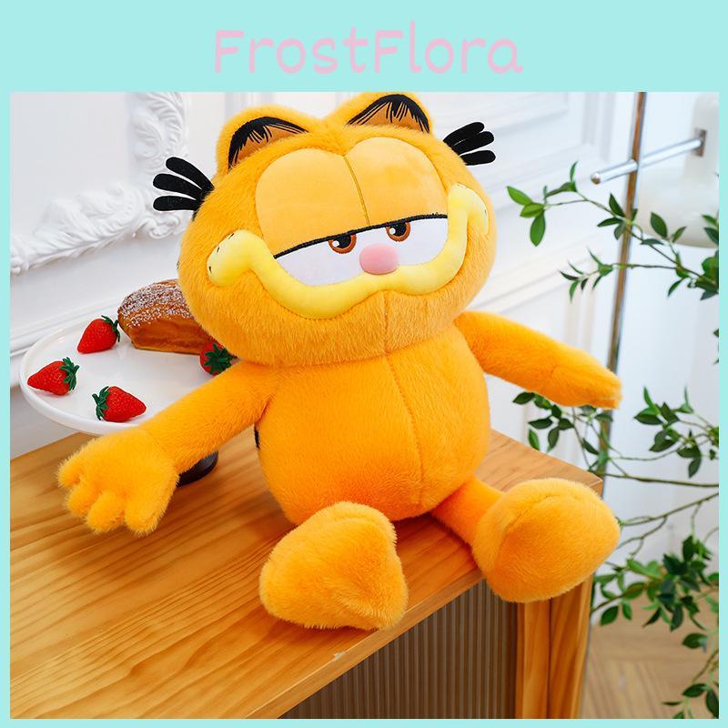 Adorable Garfield Cat Plush Toy Soft Cuddly Doll Large Stuffed Animal For Cozy Comfort