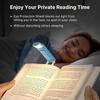 Rechargeable Clip On Book Light LED Clip Desk Light Mini Mini LED Book Light  Kids Read Light