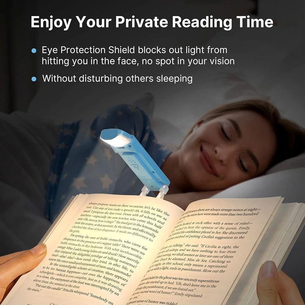 Rechargeable Clip On Book Light LED Clip Desk Light Mini Mini LED Book Light Kids Read Light