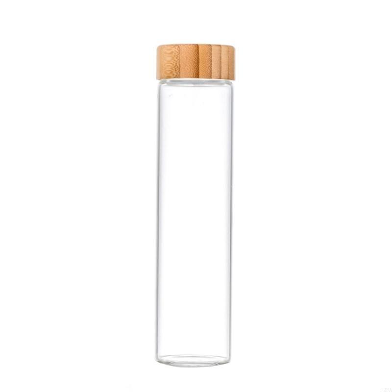 24pcs Fashionable Glass Spices Jars with Bamboos Lids and Labels for Kitchen Supplies Storage and Organization
