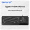AUSDOM Wired Keyboards & Keyboard Mouse Sets