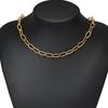 1 Meter Stainless Steel PVD Gold Textrued Cable Chain for DIY Necklace Findings Women Bracelet Jewelry Earrings Making Supplies