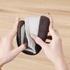 Women Simple Grey Loafers Leather Driving Moccasins Comfort Flats Casual Slip on Plus Size Black Shoes