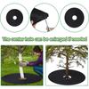 Non-Woven Tree Mulch Ring Weeding Barrier, Protector Mat, Plant Cover, Anti Grass, Gardening Fabric Weed Control, 15cm-52cm