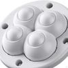 4Pcs Swivel Self Adhesion Caster Wheel Bedroom Home Pulley Universal for Coffee Tables
