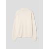 8SECONDS Modified Ribbed Loose Fit Collar Pullover Ivory
