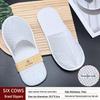 Non-Woven Thickened Disposable Slippers for Hotels, Homestays, Travel, and Hospitality