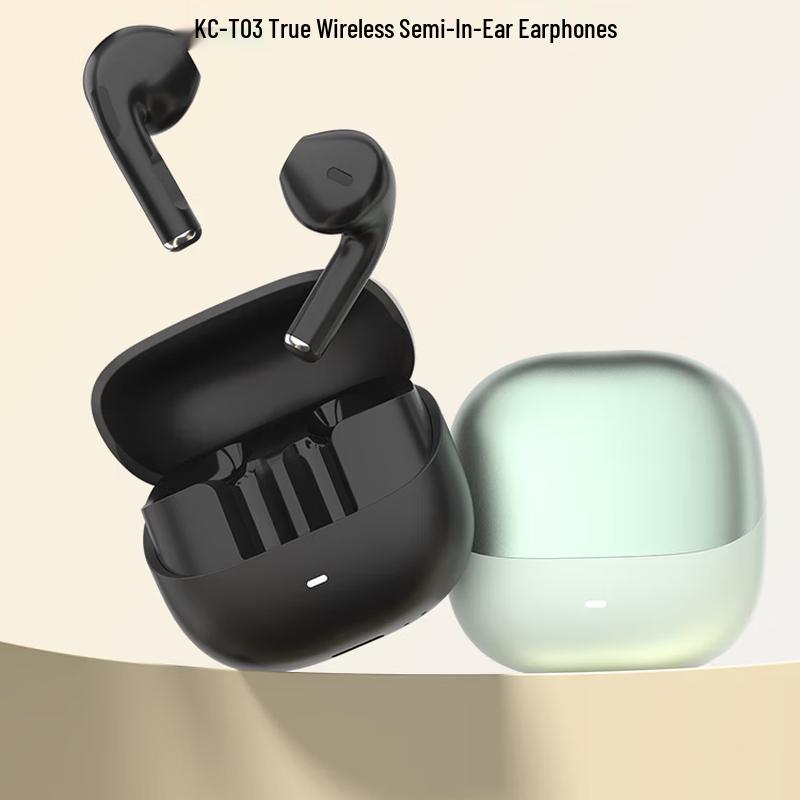 

Sayrelances KC-T03 True Wireless Semi-in-ear Bluetooth Earbuds