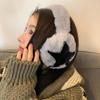 Women's Point Fur Star Wangbyeol Earmuffs